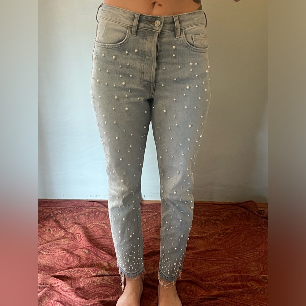 Pearled Jeans